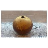 Halling Pottery Stoneware Art Vase by Charles Halling 7.5 in x 8 in