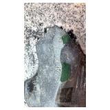 Alex P. Signed Inuit Stone Carving of Two Seals 10 x 4 Inches