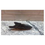 Carved Stone Animal Sculpture Signed 7.5 Inch