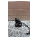 Nuvuk Canada Soapstone Seal Figurine 3.5 in