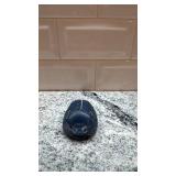 Egyptian Carved Stone Scarab Paperweight, 3.5 in x 1 in