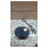 Egyptian Carved Stone Scarab Paperweight, 3.5 in x 1 in