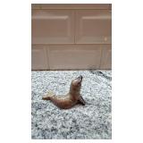 Hand-Carved Stone Seal Figurine 3.5 in x 2 in