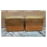 Pair of 8x6 Framed Vintage Animal Etchings