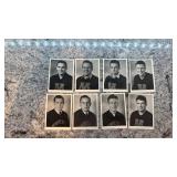 Collection of 27 Vintage 3x4 Inch Black and White Team Photographs