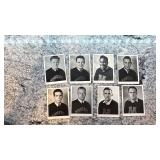 Collection of 27 Vintage 3x4 Inch Black and White Team Photographs