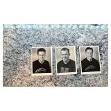 Collection of 27 Vintage 3x4 Inch Black and White Team Photographs