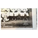1938 New York Yankees World Champions Team Photo 10 x 8 Inch