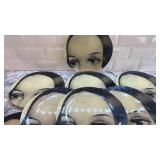 Set of 10 John Derian Company 10-inch Face Illustration Plates