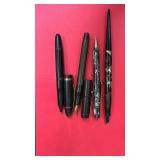 Collection of 4 Vintage Fountain Pens and Mechanical Pencil
