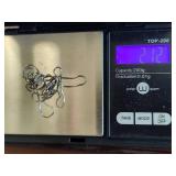 14K White Gold Chain & Pendant 14K White Gold Chain & Pendant