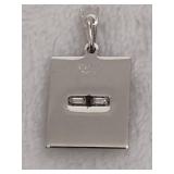 Sterling & Marcasite Pendant & Chain Sterling & Marcasite Pendant & Chain