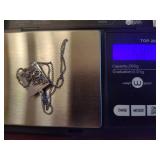 Sterling & Marcasite Pendant & Chain Sterling & Marcasite Pendant & Chain