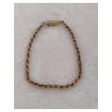 14K Gold Rope Bracelet 14K Gold Rope Bracelet