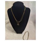 14K GF/GP Necklace & Bracelet 14K GF/GP Necklace & Bracelet