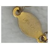14K GF/GP Necklace & Bracelet 14K GF/GP Necklace & Bracelet