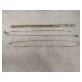 Assorted Damaged Silver (925) Pieces Assorted Damaged Silver (925) Pieces