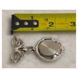 Art Deco Rhinestone Lapel Pin/Watch Art Deco Rhinestone Lapel Pin/Watch