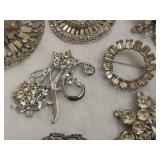 Assorted Rhinestone Brooches Assorted Rhinestone Brooches
