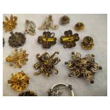 Assortment of Pins & Earrings Assortment of Pins & Earrings