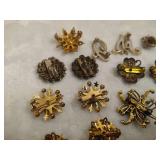Assortment of Pins & Earrings Assortment of Pins & Earrings