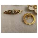 Assorted Brooches & Scarf Clips Assorted Brooches & Scarf Clips