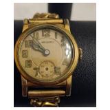 Vintage Van Buren Gold Tone Watch Vintage Van Buren Gold Tone Watch