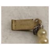 Marvella Stamped Pearl Necklaces/Earrings Marvella Stamped Pearl Necklaces/Earrings