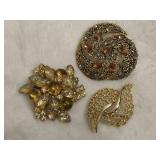 Lot of Gorgeous Brooches Lot of Gorgeous Brooches