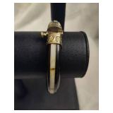 Wood/Mother of Pearl Bangle Wood/Mother of Pearl Bangle