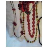 Lot of Reds - Vintage Necklaces Lot of Reds - Vintage Necklaces