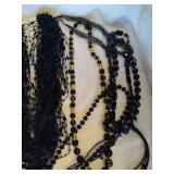 Lot of Black Costume Jewelry Necklaces Lot of Black Costume Jewelry Necklaces