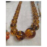 Lot of Beaded Vintage Necklaces incl Les Bernard Lot of Beaded Vintage Necklaces incl Les Bernard