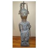 Benin African Warrior Statue Benin African Warrior Statue