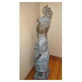 Benin African Warrior Statue Benin African Warrior Statue