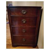 Sligh Furniture 4-Drawer Antique Side Table Sligh Furniture 4-Drawer Antique Side Table