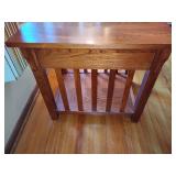 Mission Style Wood Side Table w/ Drawer Mission Style Wood Side Table w/ Drawer