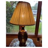 Heavy Brass Tone Table Lamp Heavy Brass Tone Table Lamp