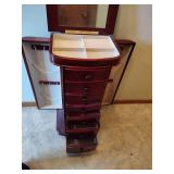 Masterpiece Walnut Jewelry Armoire Masterpiece Walnut Jewelry Armoire