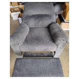 Gray Electric Reclining Chair Gray Electric Reclining Chair