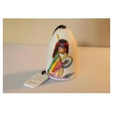 DeGrazia Native American Boy Sandstone Bell DeGrazia Native American Boy Sandstone Bell