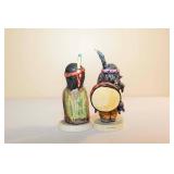DeGrazia Goebel "Pima Indian Drummer Boy" and "The Biggest Drum" figurines DeGrazia Goebel "Pima Indian Drummer Boy" and "The Biggest Drum" figurines
