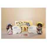 DeGrazia Goebel "The Children of DeGrazia "Flower Girl" and "Flower Boy" Collection Plaques and Postcard Book DeGrazia Goebel "The Children of DeGrazia "Flower Girl" and "Flower Boy" Collection Plaques and Postcard Book