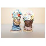 De Grazia Goebel "Beautiful Burden" and "Flower Girl" Figurines De Grazia Goebel "Beautiful Burden" and "Flower Girl" Figurines