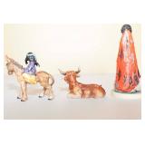 DeGrazia Goebel "Navajo Madonna", "El Toro" Bull and "Coming Home" Figurines DeGrazia Goebel "Navajo Madonna", "El Toro" Bull and "Coming Home" Figurines