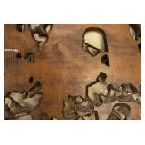 Antique Asian Carved Wood Wall Panel Antique Asian Carved Wood Wall Panel