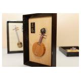 Set of Vintage Chinese Wood Art Musical Wall Art Set of Vintage Chinese Wood Art Musical Wall Art