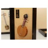Set of Vintage Chinese Wood Art Musical Wall Art Set of Vintage Chinese Wood Art Musical Wall Art