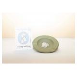 Wedgwood Jasper Sage Green Fluted Ash Tray Wedgwood Jasper Sage Green Fluted Ash Tray