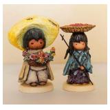 DeGrazia Goebel "Desert Harvest" and "Flower Boy" Figurines DeGrazia Goebel "Desert Harvest" and "Flower Boy" Figurines
